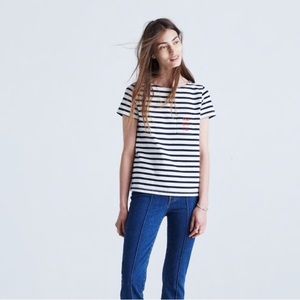 Madewell et Sezane Moi avec Toi tee